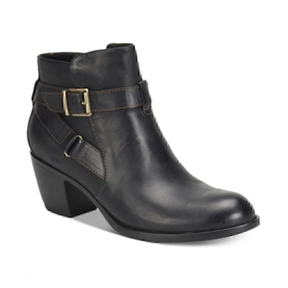 B.Ø.C Women's Shea Faux Leather Booties Size 8M Color Black